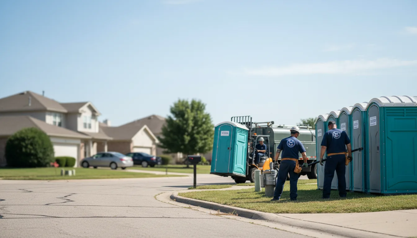 Porta Potty Rental in Deerfield, OH near me